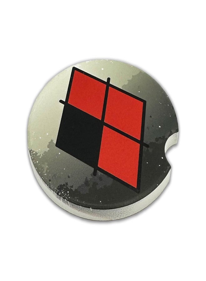 Elektroplate Officially Licensed DC Comics Harley Quinn Automotive Ceramic Coasters (2.6" Diameter) | Universal Fit for Cars, Trucks, SUVs & More | Absorbent Non-Slip Durable | Set of 2 - Image 5